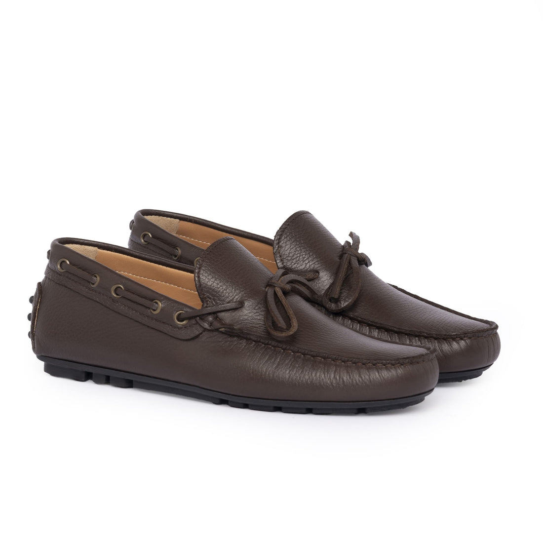 Gommino-Loafer F.2 aus Leder – Dunkelbraun