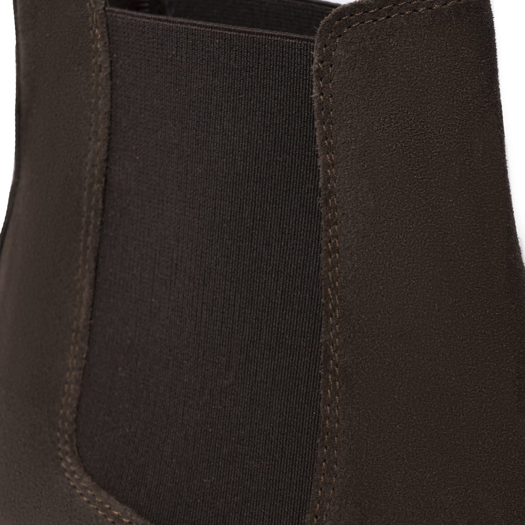 Wildlederstiefel Beatles - Dunkelbraun