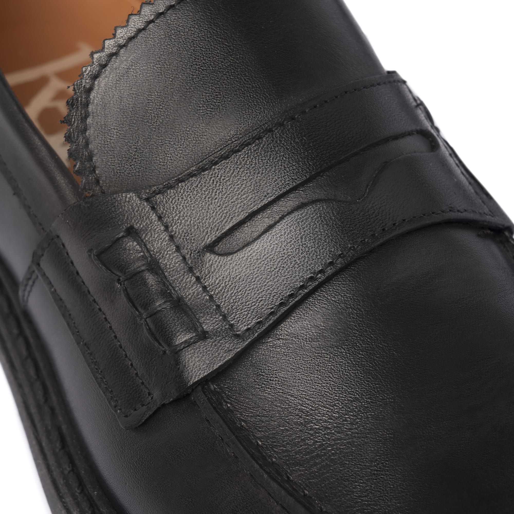 Loafer aus Leder – Schwarz