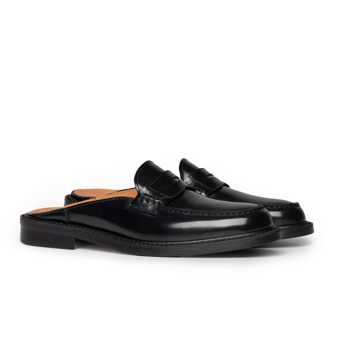 Sabó Bendina Damen-Mokassin aus schwarzem Leder