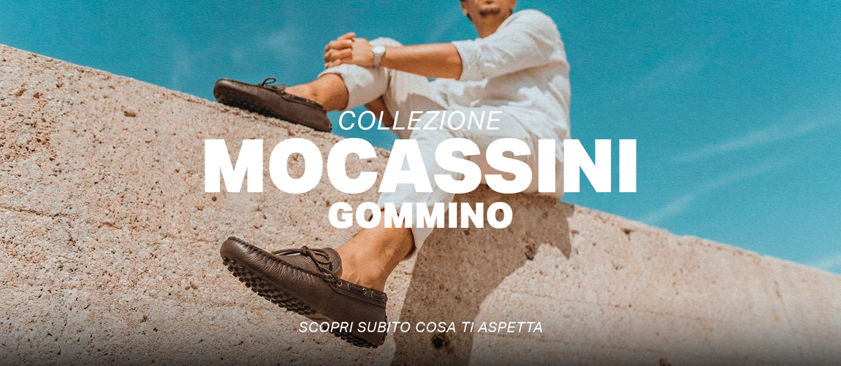 Mocassini laccetti da Uomo