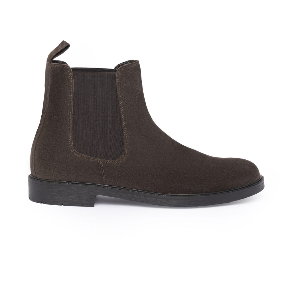 Wildlederstiefel Beatles - Dunkelbraun