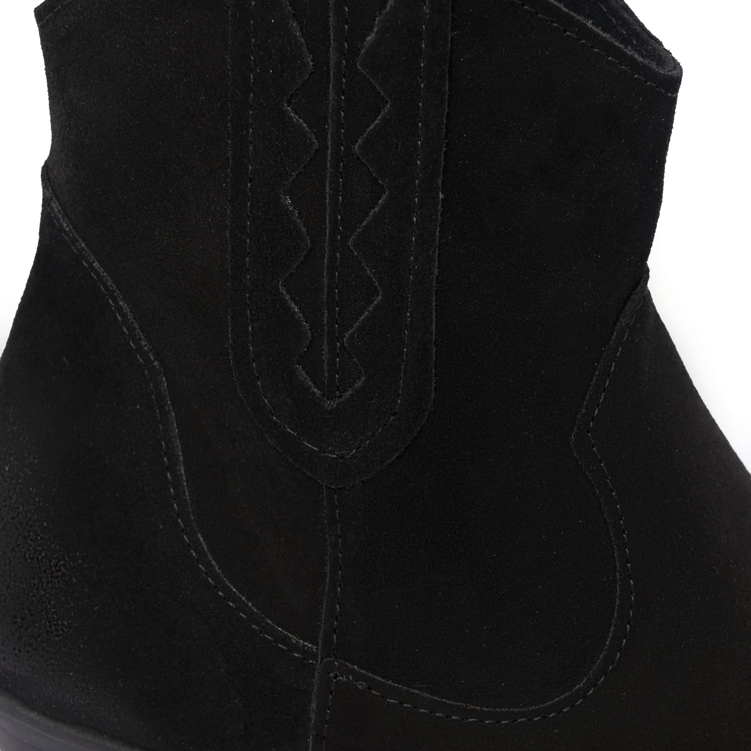 Damen-Westernstiefeletten – Schwarz