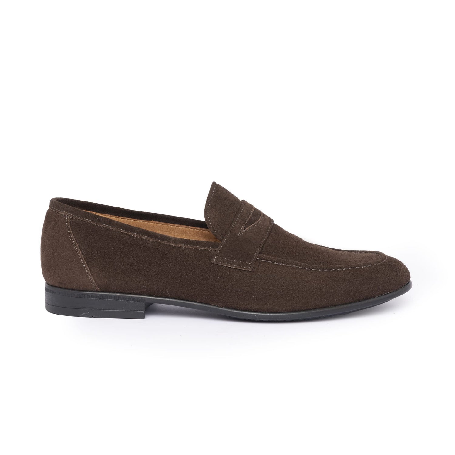 Loafer aus Wildleder – Dunkelbraun