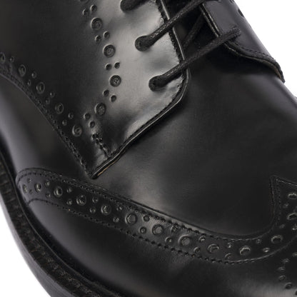 Damen-Schnürschuhe aus Leder abrasivato