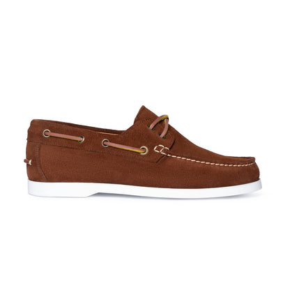 Damen-Barca-Mokassins aus Wildleder – Burnt