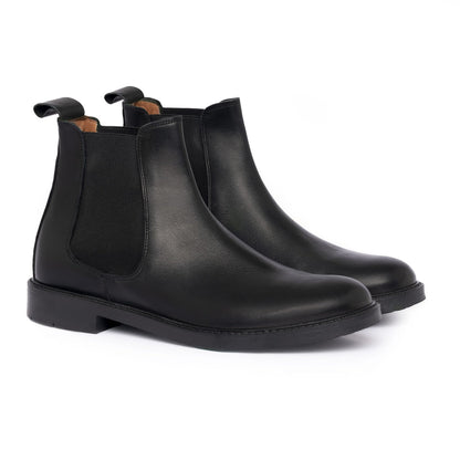 Lederstiefel Beatles - Schwarz