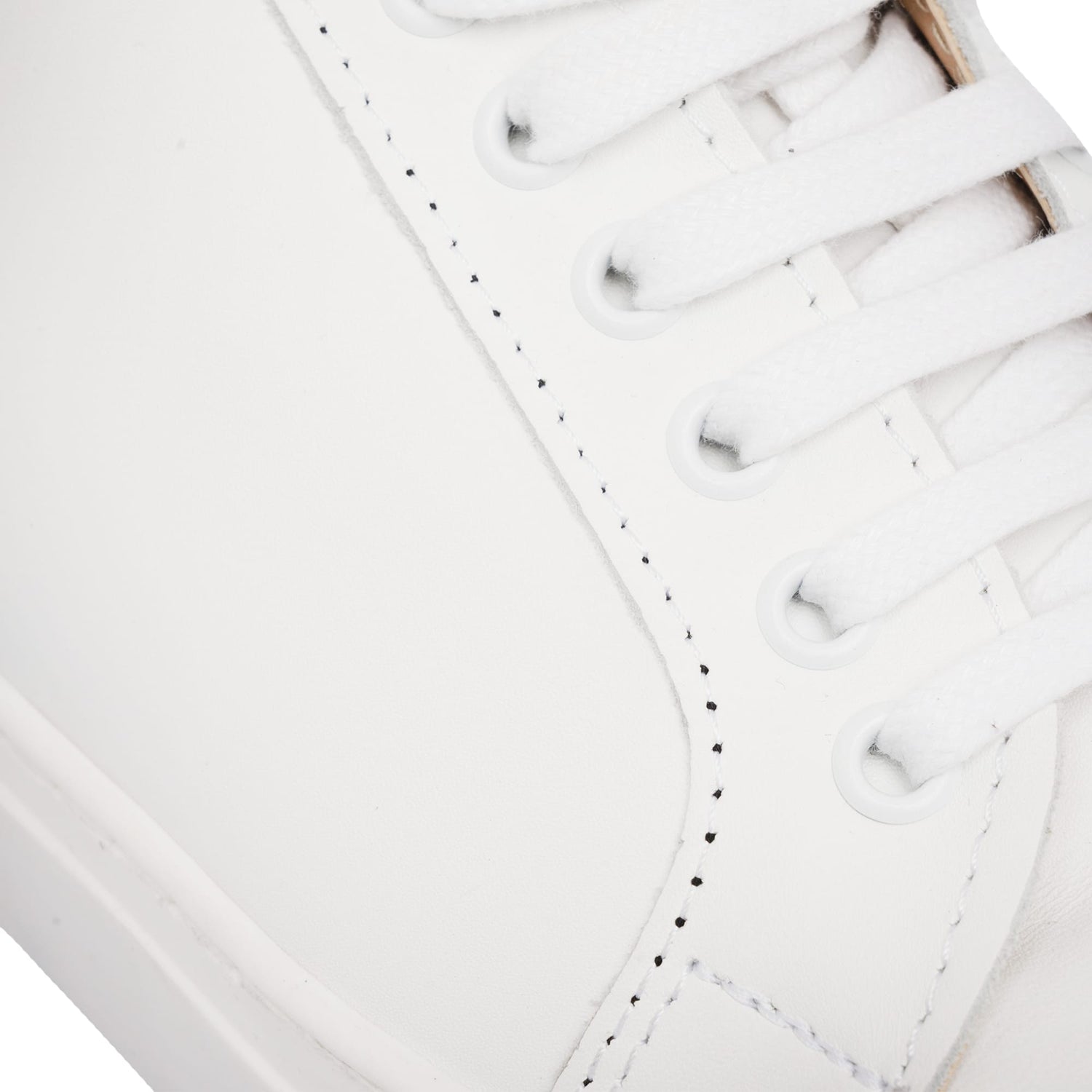 Herren-Sneakers aus Leder – Weiß
