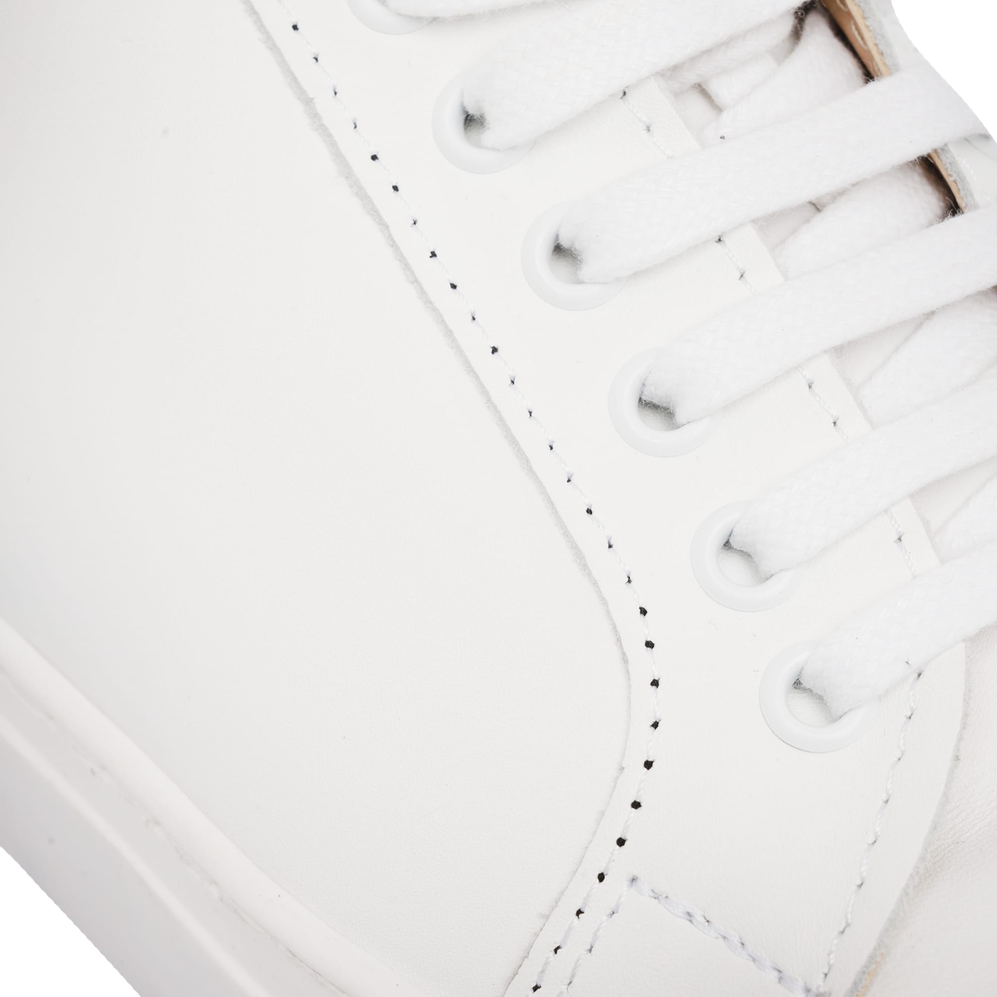 Herren-Sneakers aus Leder – Weiß