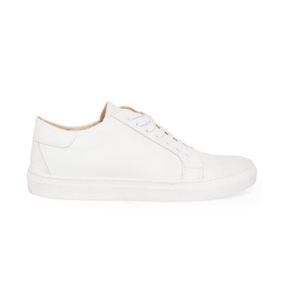 Herren-Sneakers aus Leder – Weiß